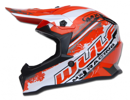 Wulfsport Kinderhelm orange